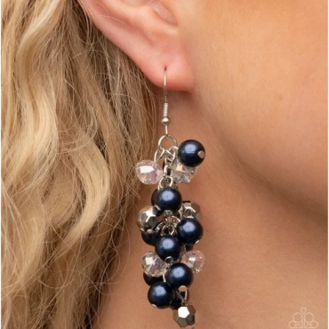 Pursuing Perfection - Blue Earrings